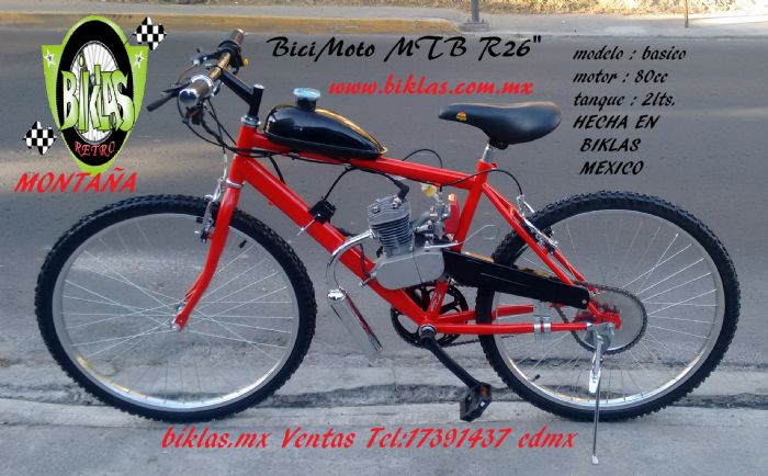 BICIMOTOS VENTA Y FABRICA TALLER  BIKLAS MX